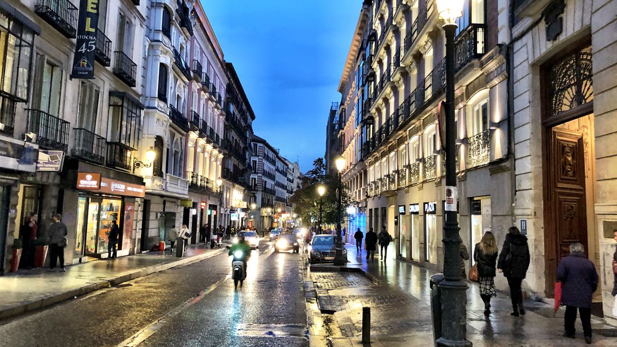 Calle Atocha, la más transitada de Madrid