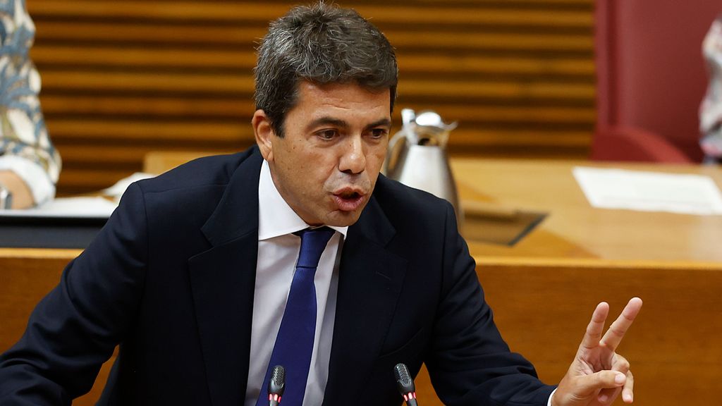 El presidente de la Generalitat, Carlos Mazón
