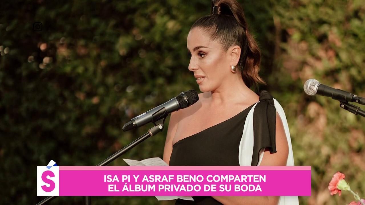 Las imágenes de las boda de Isa Pi y Asraf Beno