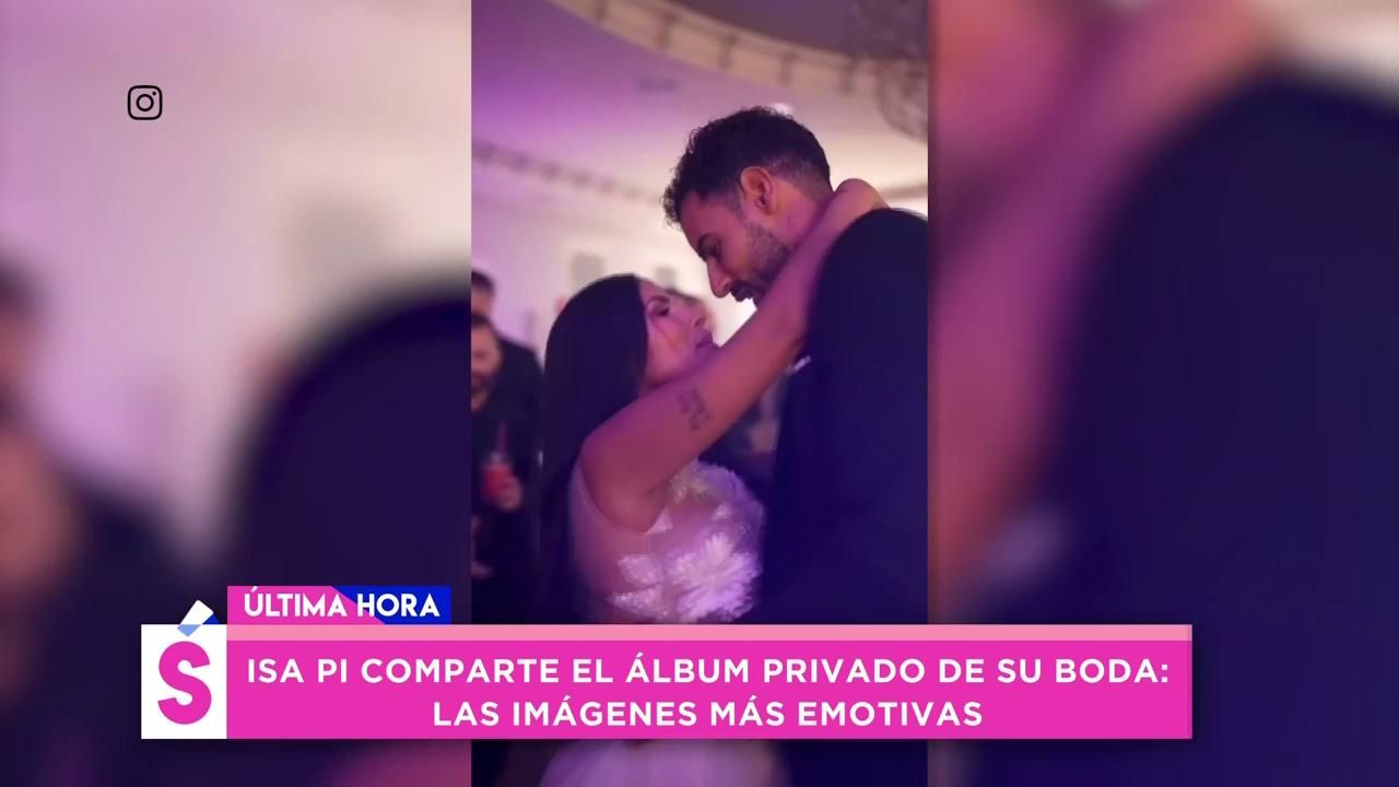 Las imágenes de las boda de Isa Pi y Asraf Beno