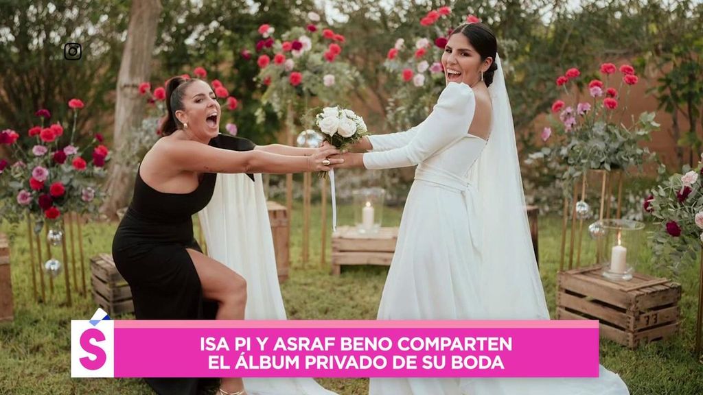 Las imágenes de las boda de Isa Pi y Asraf Beno