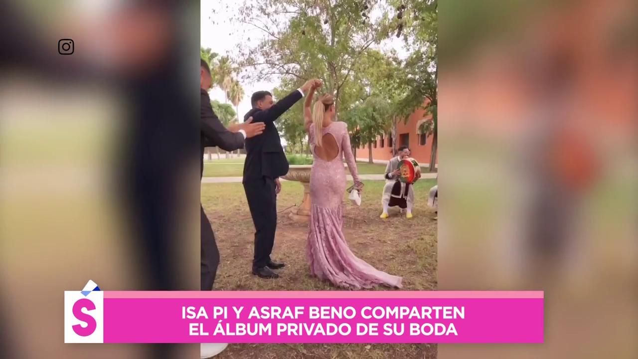 Las imágenes de las boda de Isa Pi y Asraf Beno