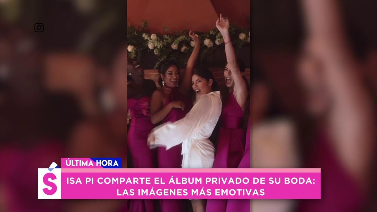 Las imágenes de las boda de Isa Pi y Asraf Beno