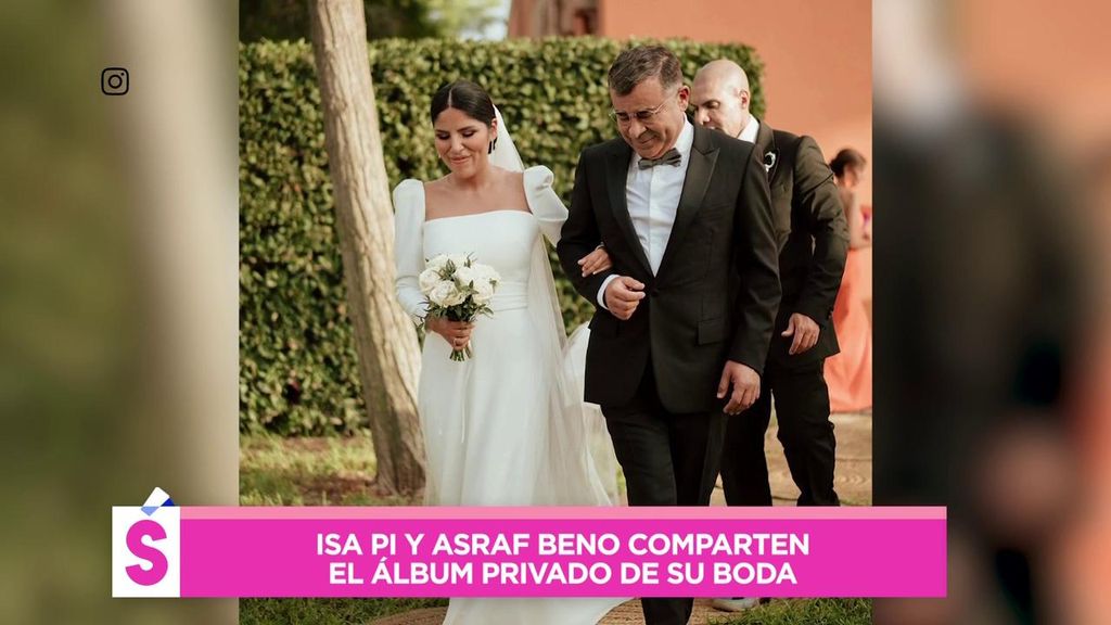 Las imágenes de las boda de Isa Pi y Asraf Beno