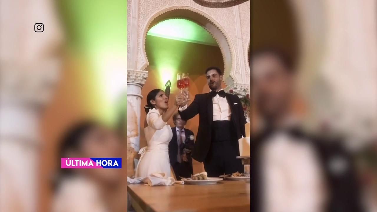 Las imágenes de las boda de Isa Pi y Asraf Beno