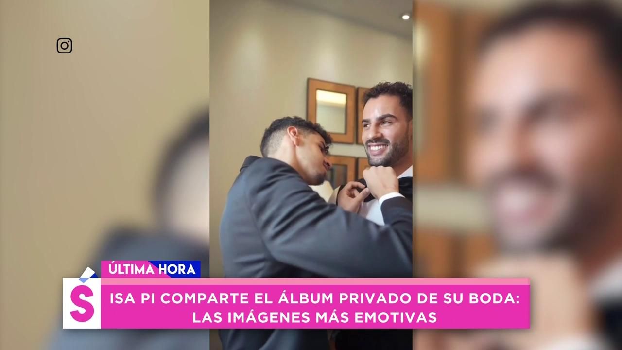 Las imágenes de las boda de Isa Pi y Asraf Beno