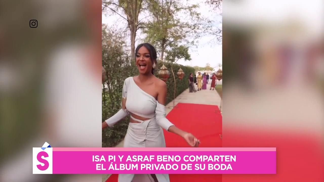 Las imágenes de las boda de Isa Pi y Asraf Beno