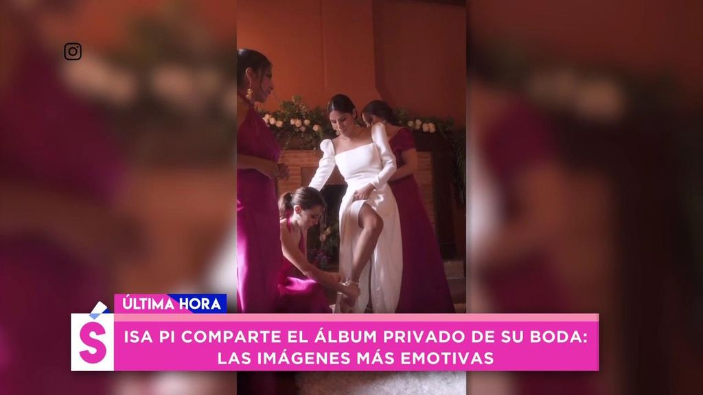 Las imágenes de las boda de Isa Pi y Asraf Beno