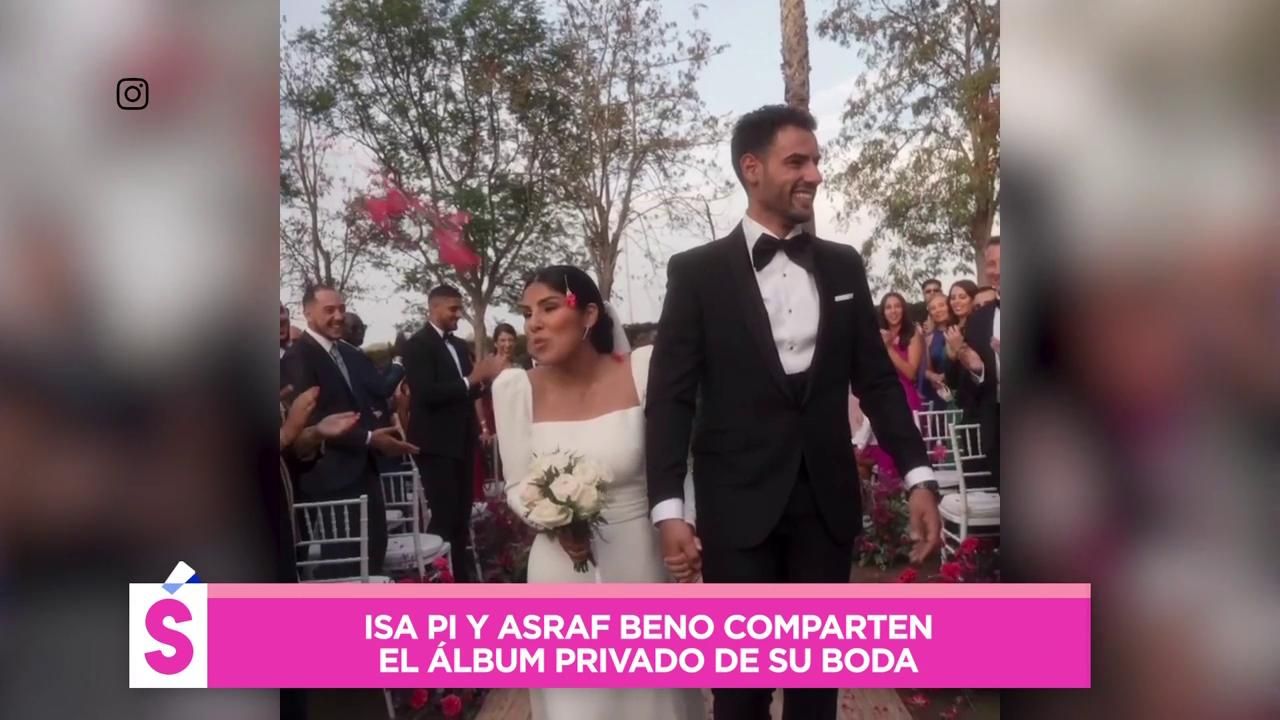 Las imágenes de las boda de Isa Pi y Asraf Beno