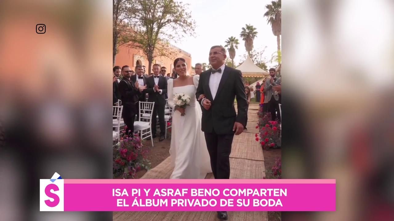 Las imágenes de las boda de Isa Pi y Asraf Beno