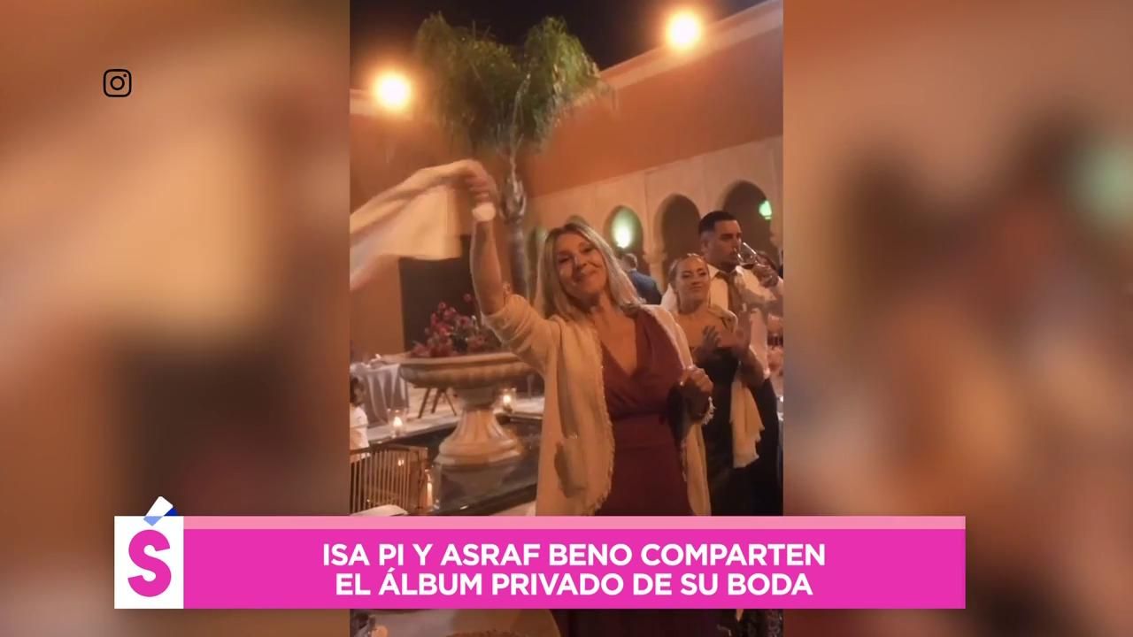 Las imágenes de las boda de Isa Pi y Asraf Beno