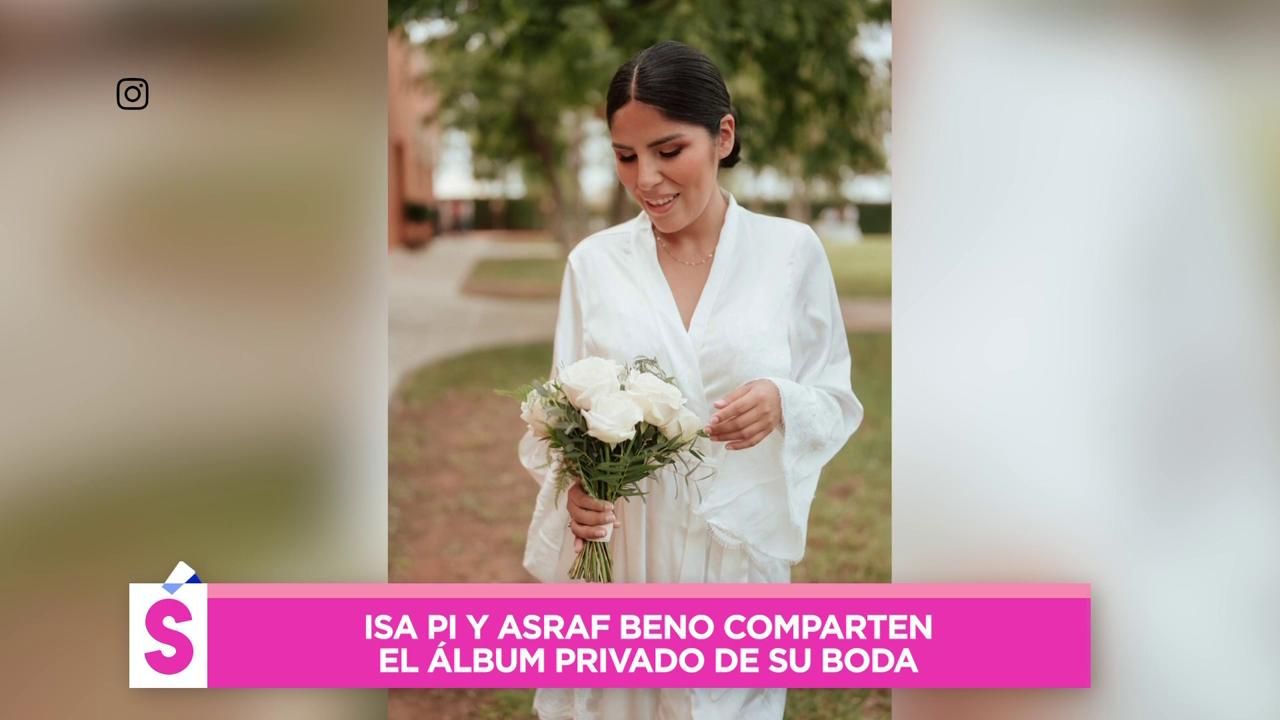 Las imágenes de las boda de Isa Pi y Asraf Beno