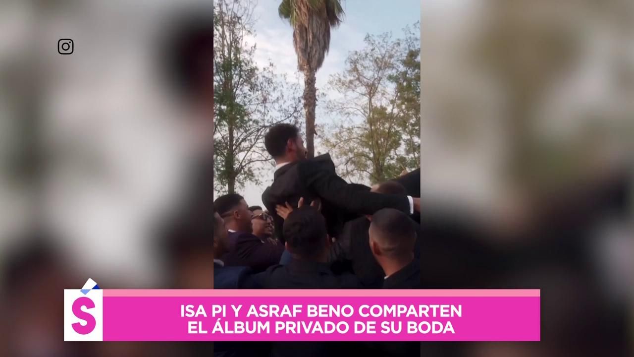 Las imágenes de las boda de Isa Pi y Asraf Beno