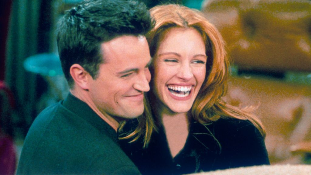 Matthew Perry y Julia Roberts