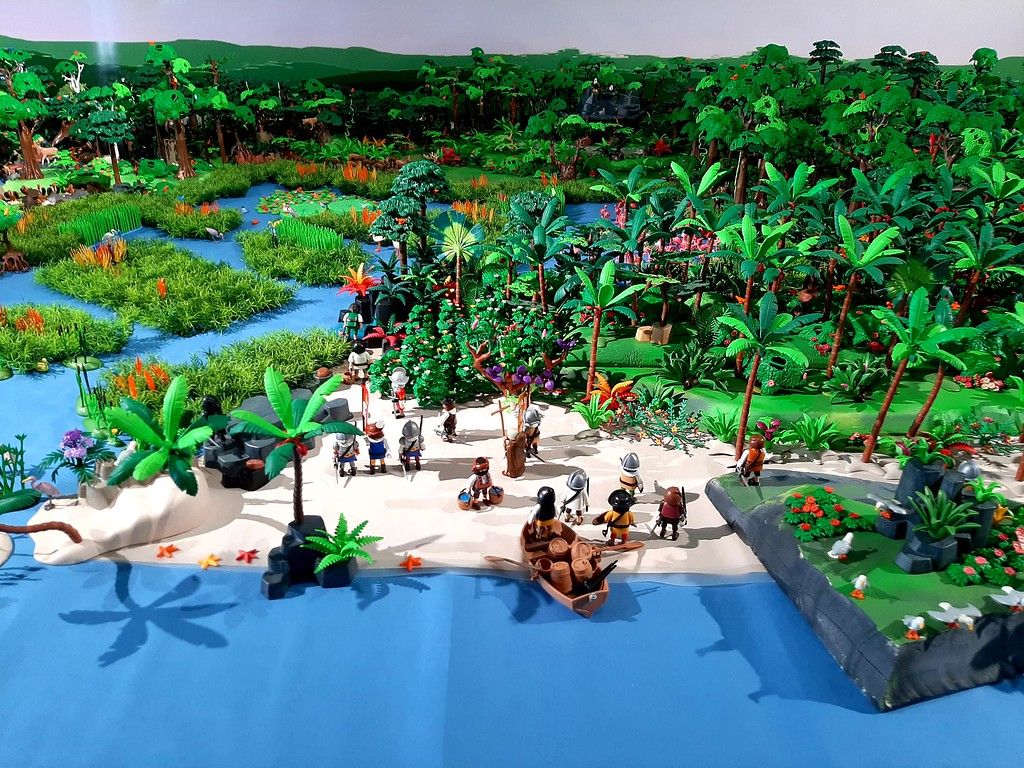 El mundo hecho con Playmobil