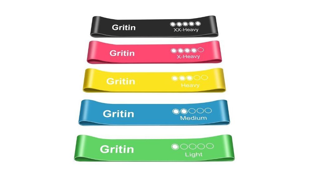 Bandas de resistencia para hacer ejercicio Gritin