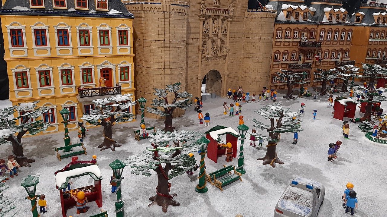 El mundo hecho con Playmobil
