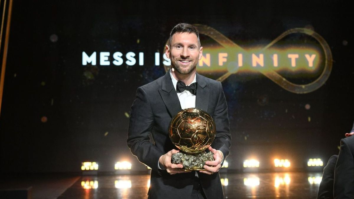 Leo Messi gana el Balón de Oro 2023