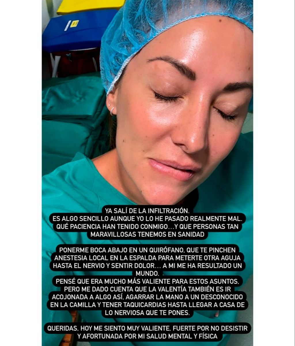 Nagore Robles actualiza su estado de salud tras salir del quirófano