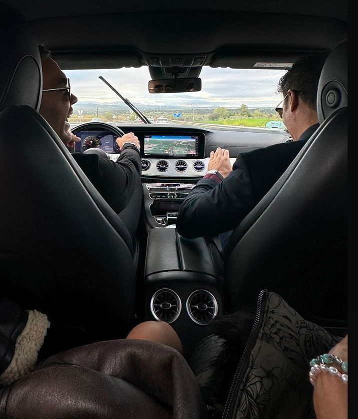 Sofía Suescun, Kiko Jiménez, Maite Galdeano y Christian Suescun, de camino a los juzgados