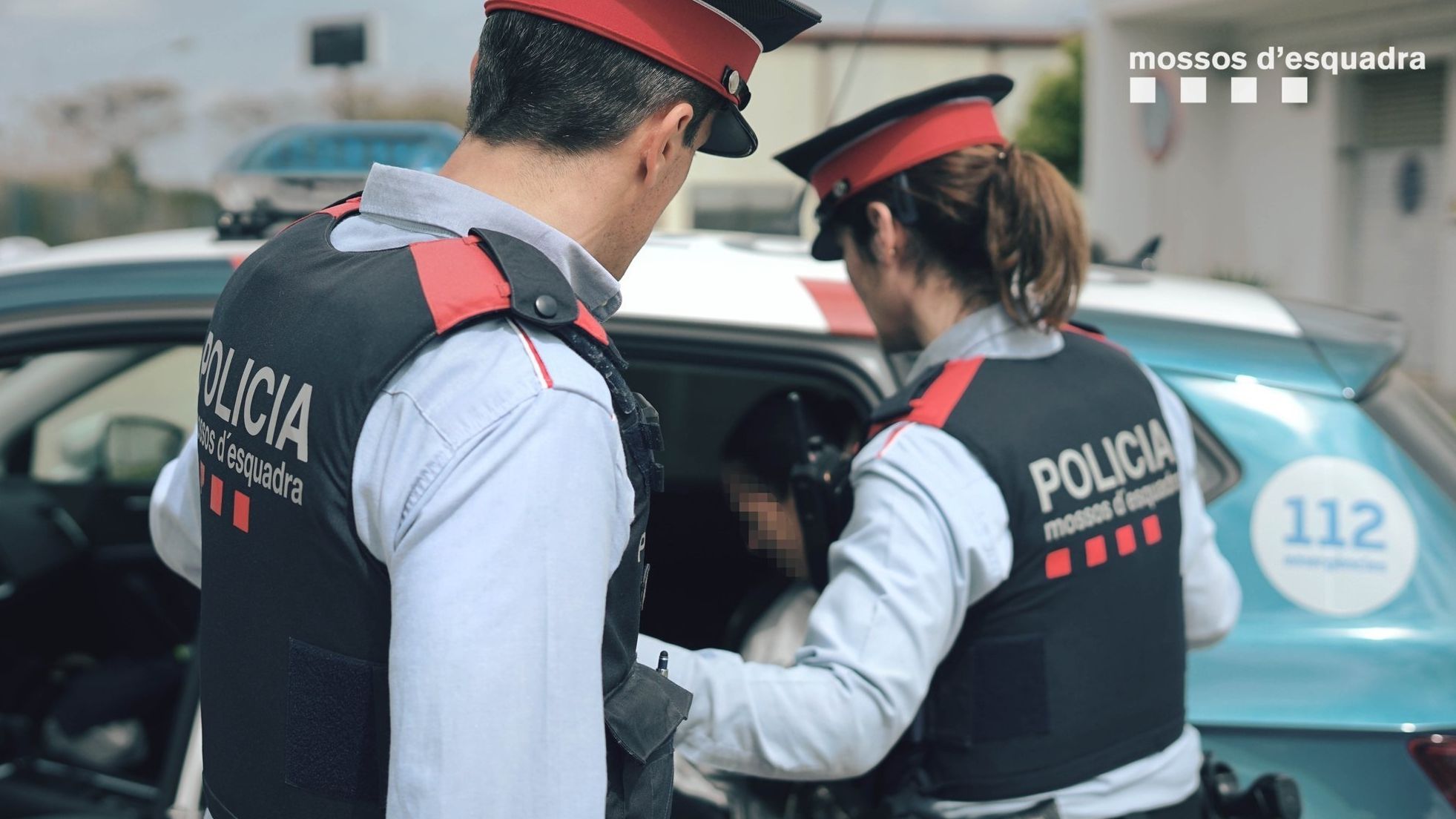 Una patrulla de Mossos d'Esquadra.