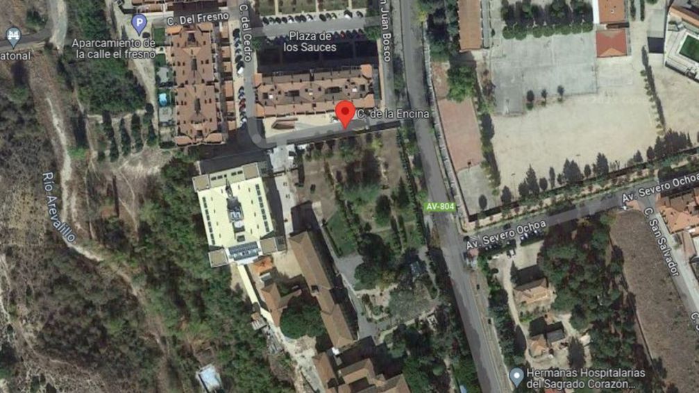 Zona de Arévalo en la que desapareció Lorena