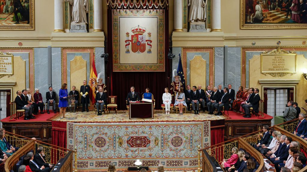 Jura de la Constitución de la princesa Leonor, en imágenes