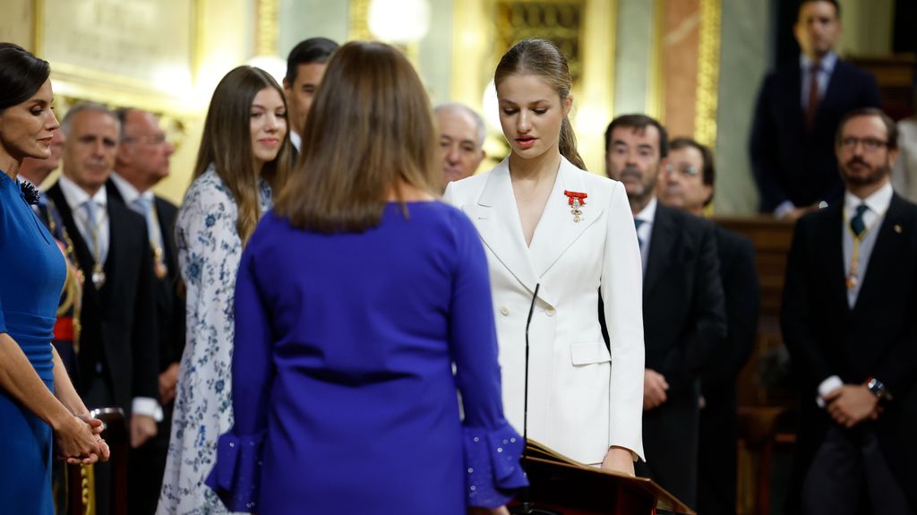 Jura de la Constitución de la princesa Leonor, en imágenes