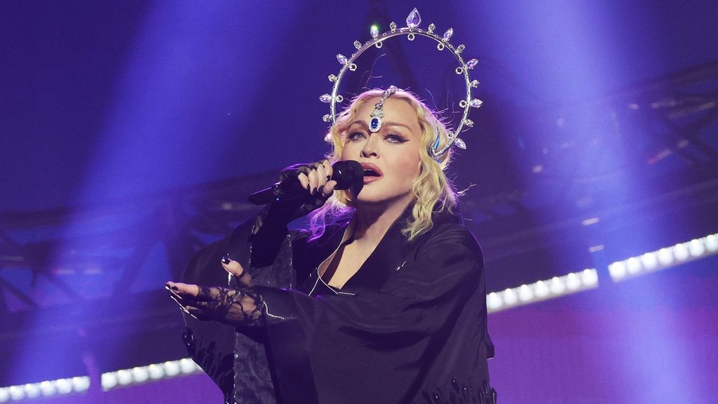 Madonna durante la gira 'The Celebration Tour'