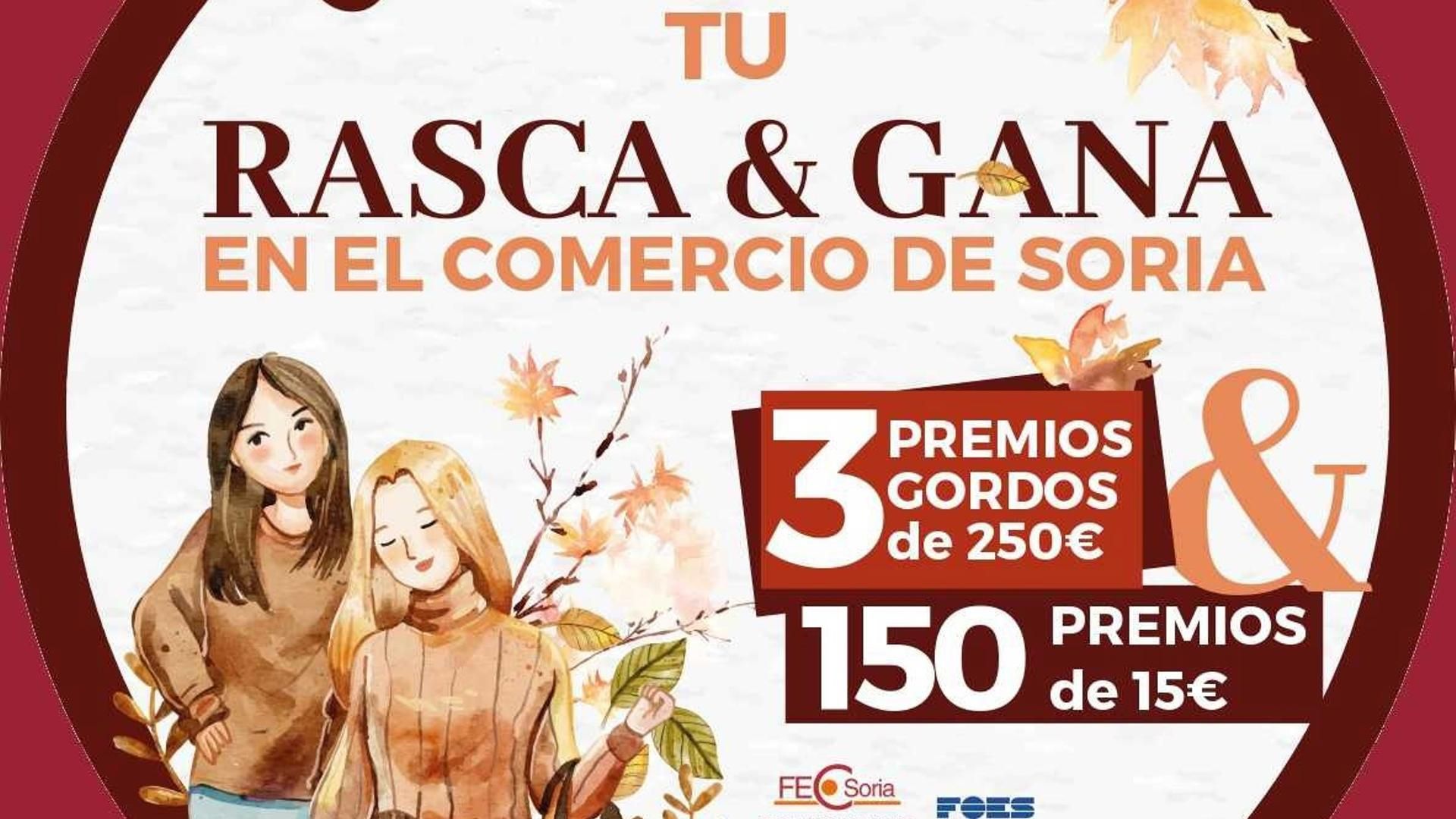 Rasca y Gana en el Comercio de Soria.