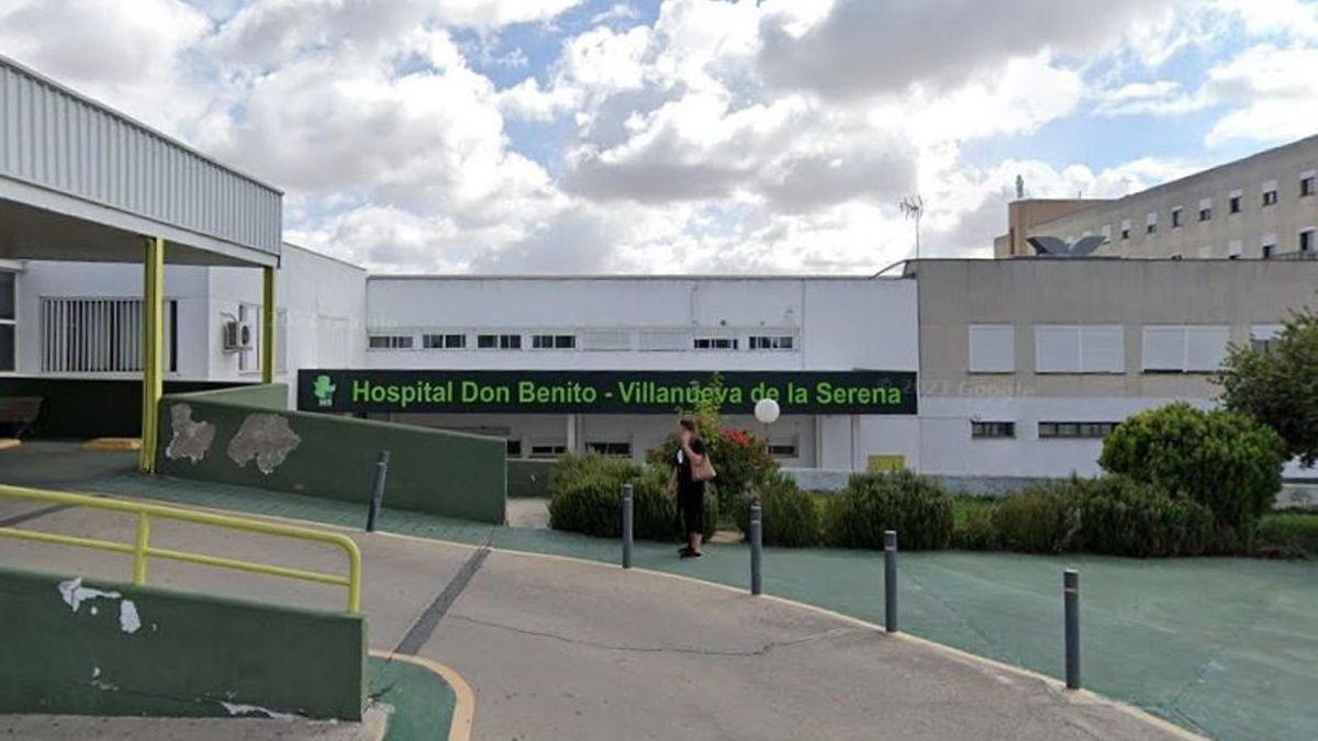 Entrada principal del Hospital de Don Benito-Villanueva