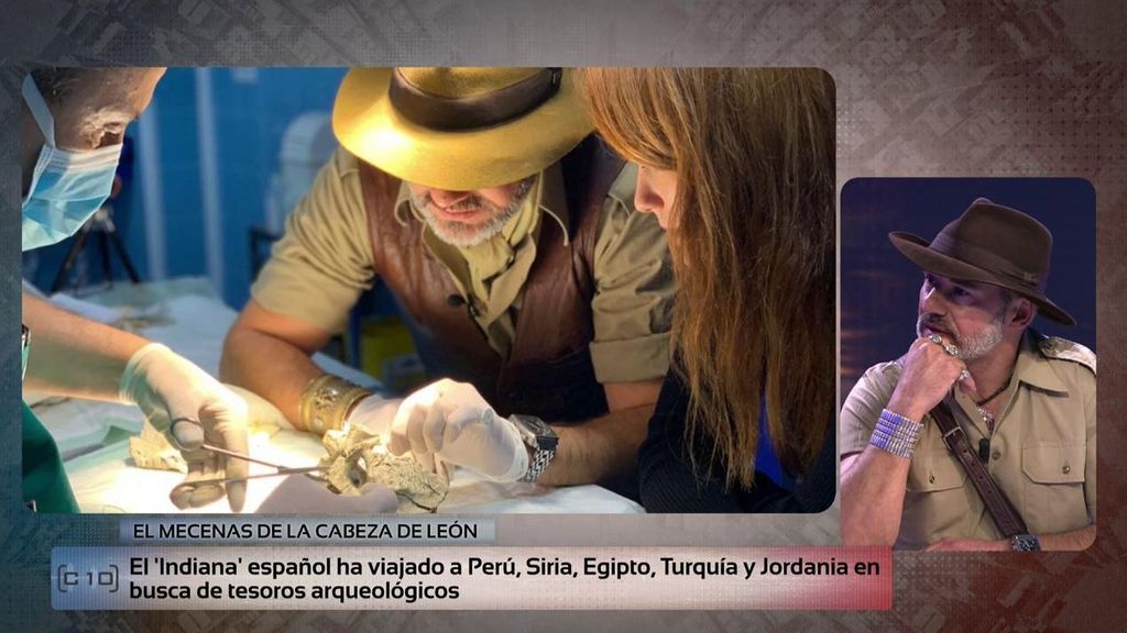 El 'Indiana Jones' español, mecenas de los estudios sobre el cráneo de León