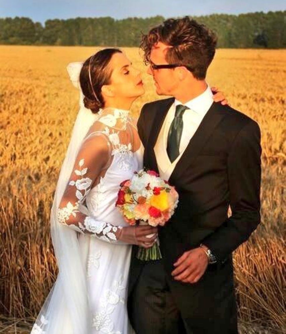 La boda de Macarena Gómez y Aldo Comas. FUENTE: Instagram
