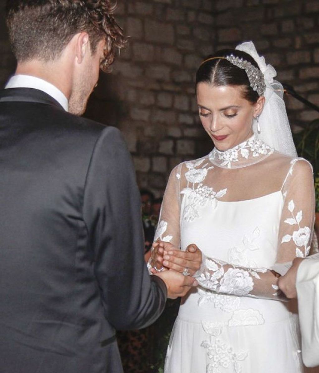 La boda de Macarena Gómez y Aldo Comas. FUENTE: Instagram