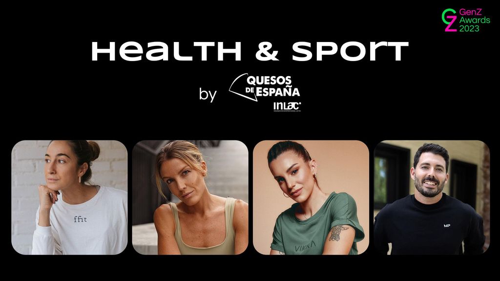 Los nominados a la categoría 'Health & Sport by Quesos de España'. InLac homenajeará el concepto 'Wellness'
