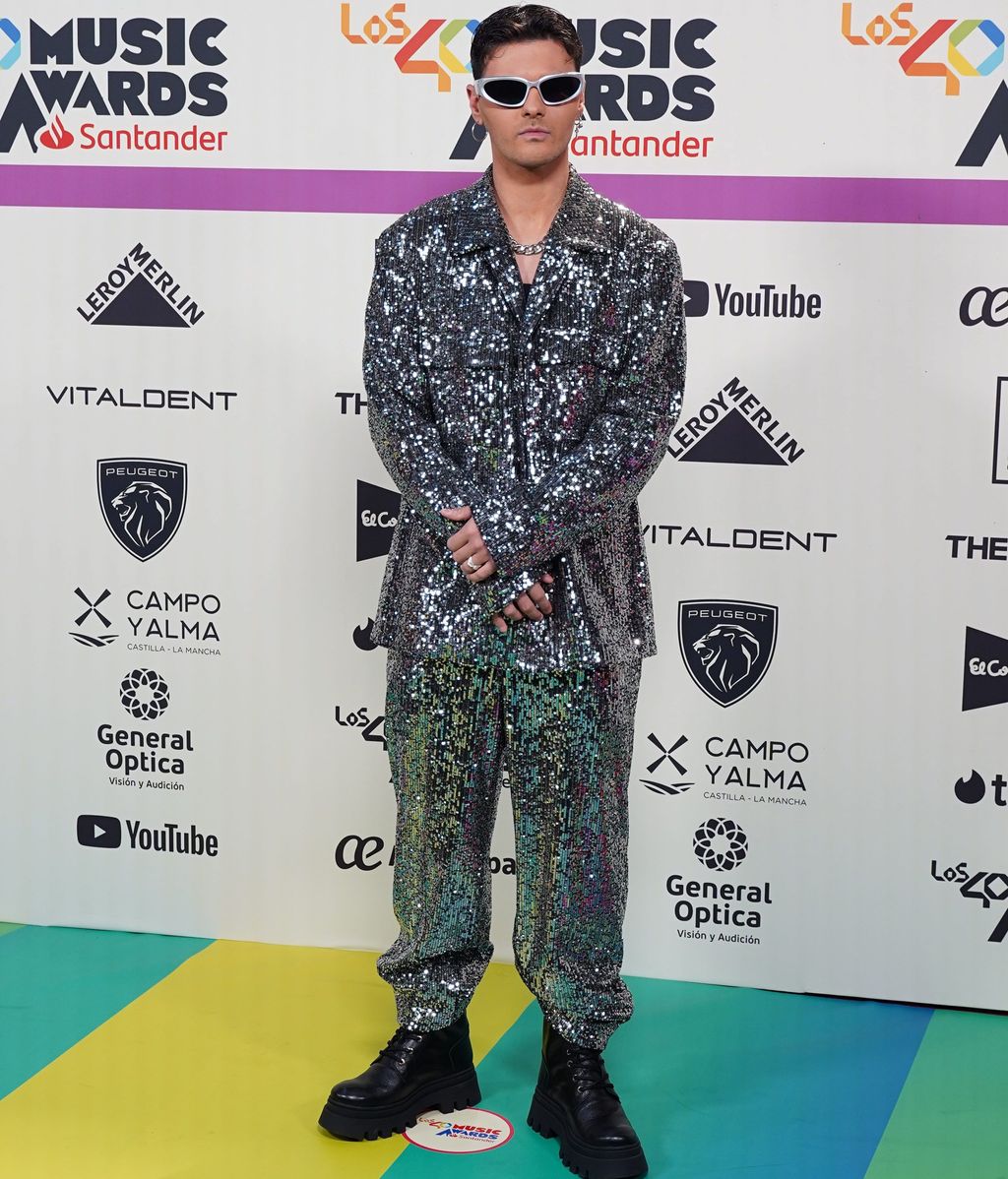 Abraham Mateo, en Los40 Music Awards Santander 2023