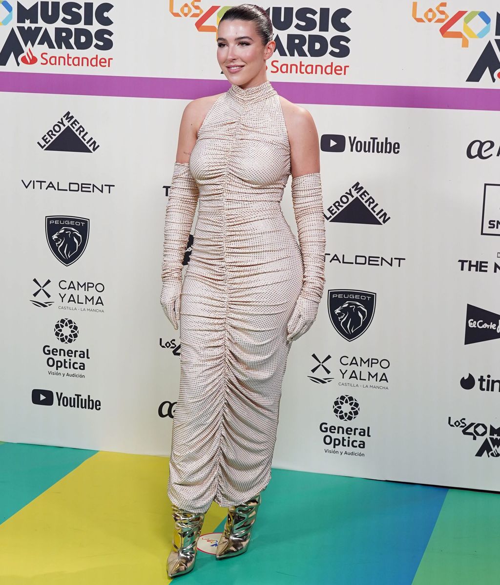 Alba Díaz, en Los40 Music Awards Santander 2023