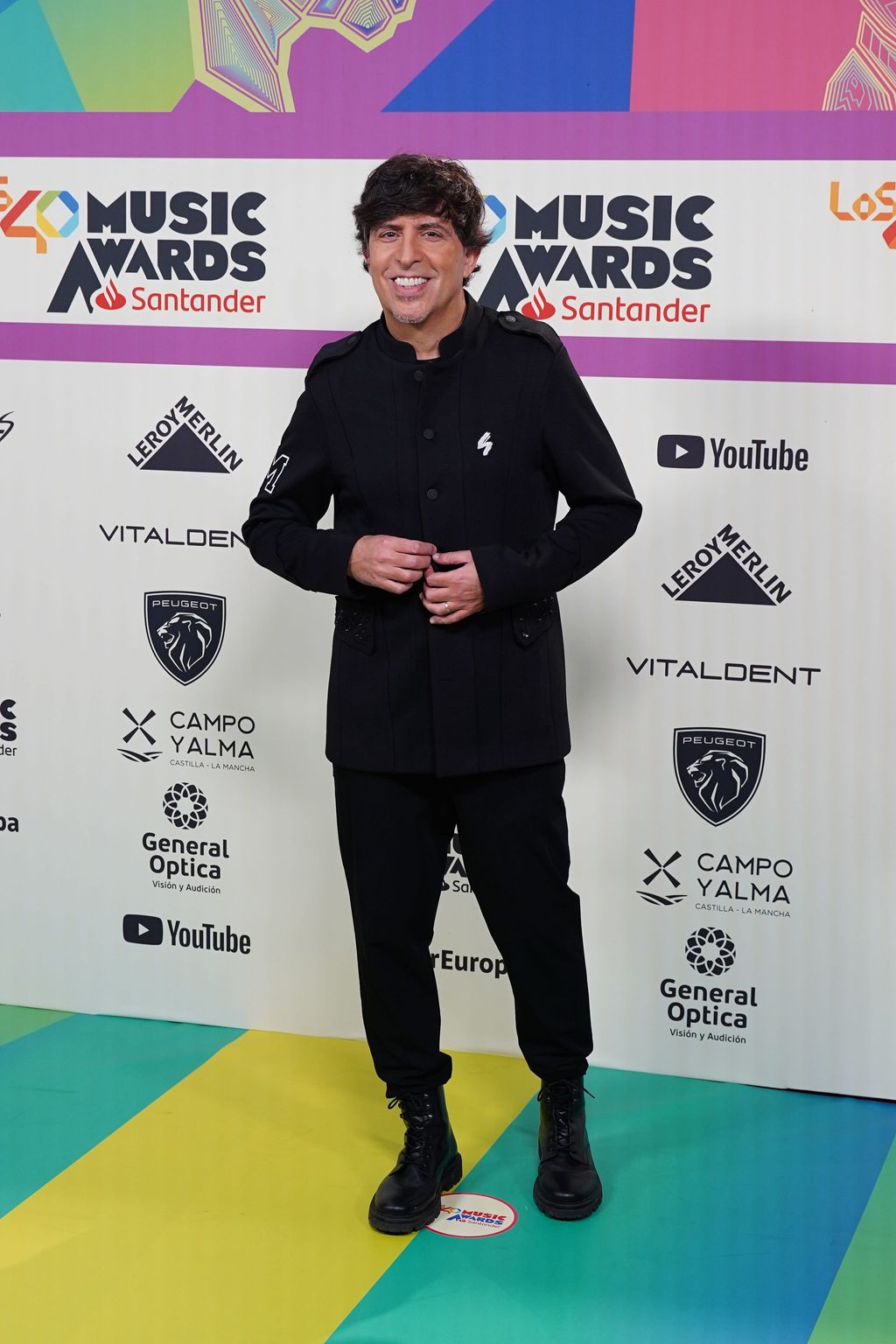 Dani Moreno, en los Los40 Music Awards Santander 2023