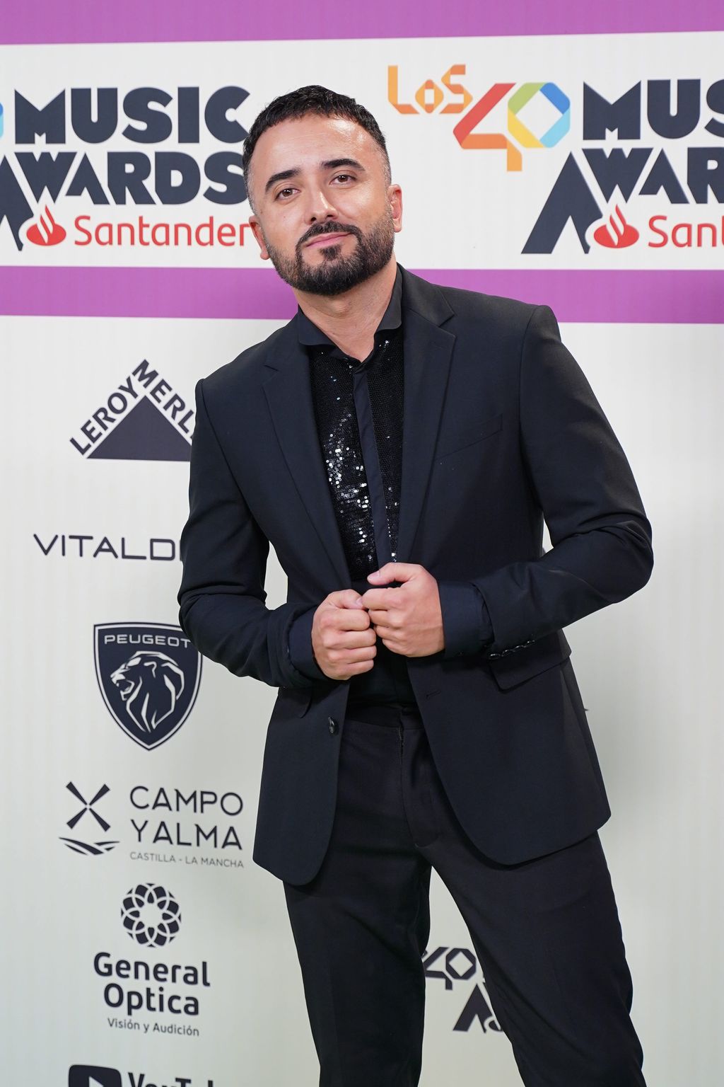 David Álvarez, en LOS40 Music Awards 2023