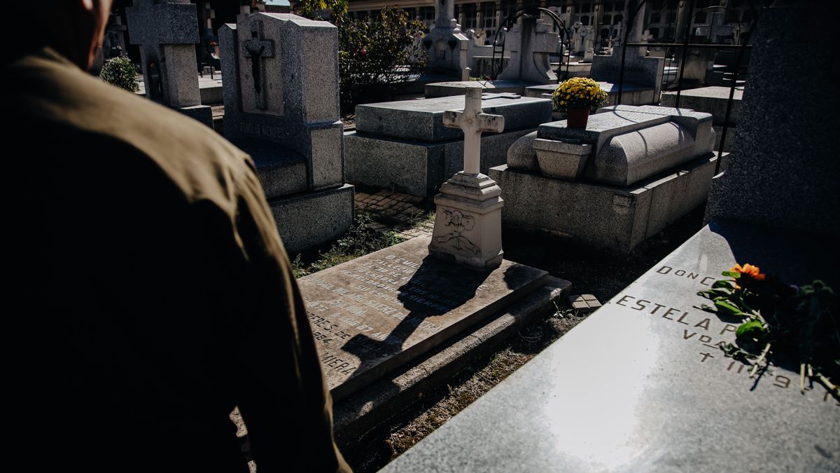 En el cementerio de San Mauro, en Pontevedra, es posible contabilizar hasta 1.064 lápidas
