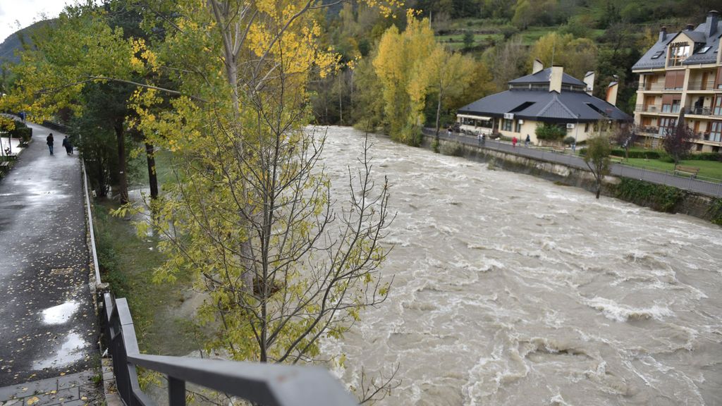 Huesca y los alrededores, pendientes este viernes y sábado a la crecida de los ríos