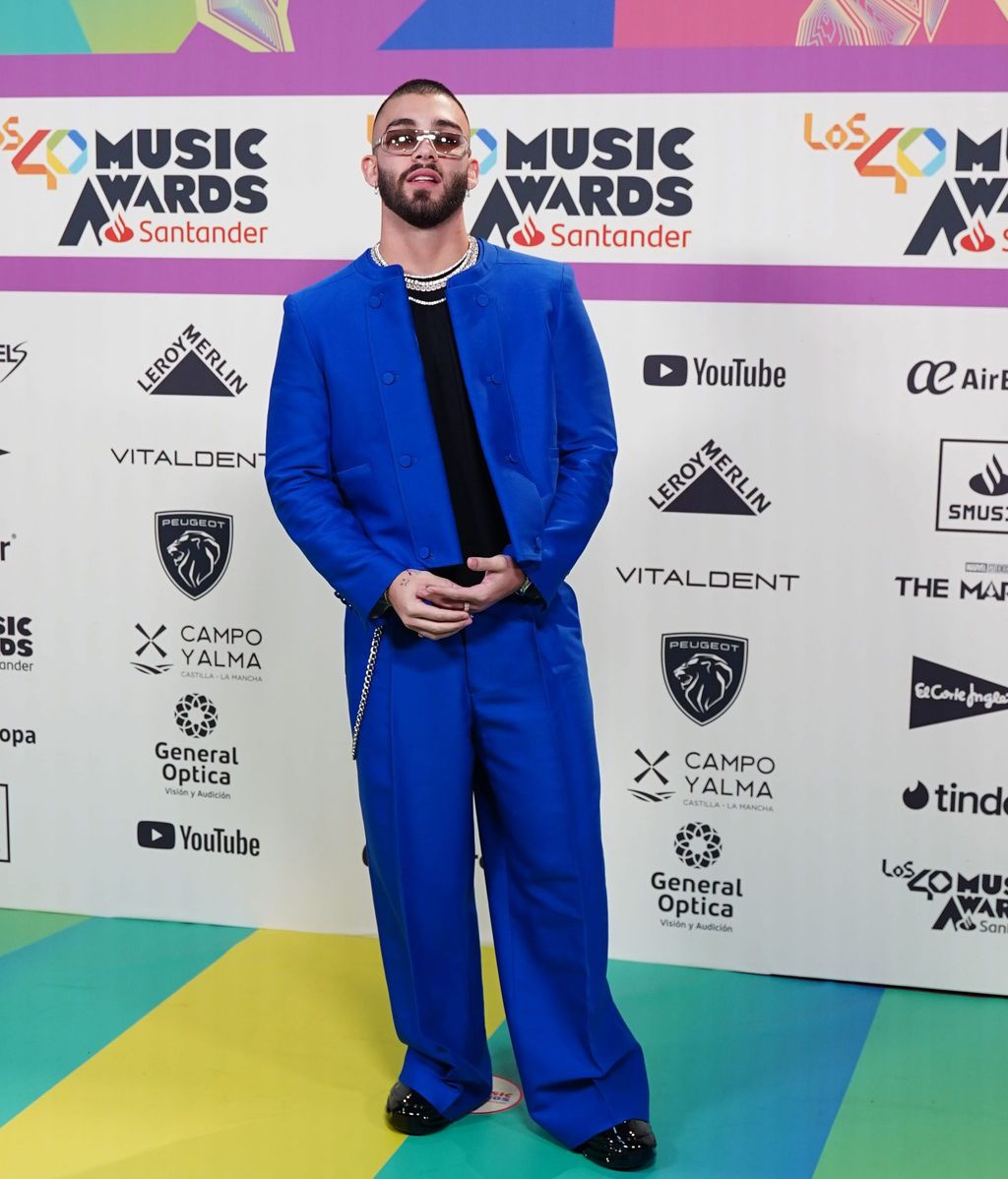 Manuel Turizo, en Los40 Music Awards Santander 2023