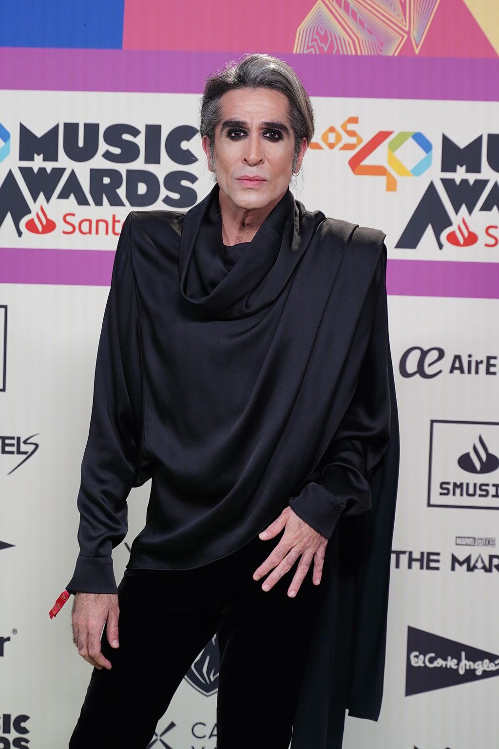 Mario Vaquerizo, en Los40 Music Awards Santander 2023