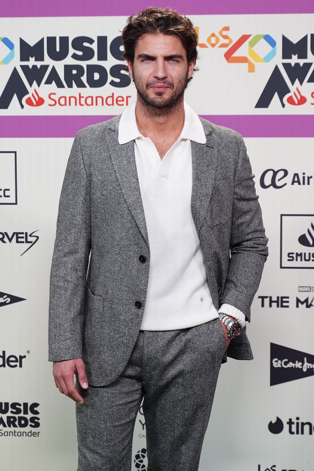 Maxi Iglesias, en Los40 Music Awards Santander 2023