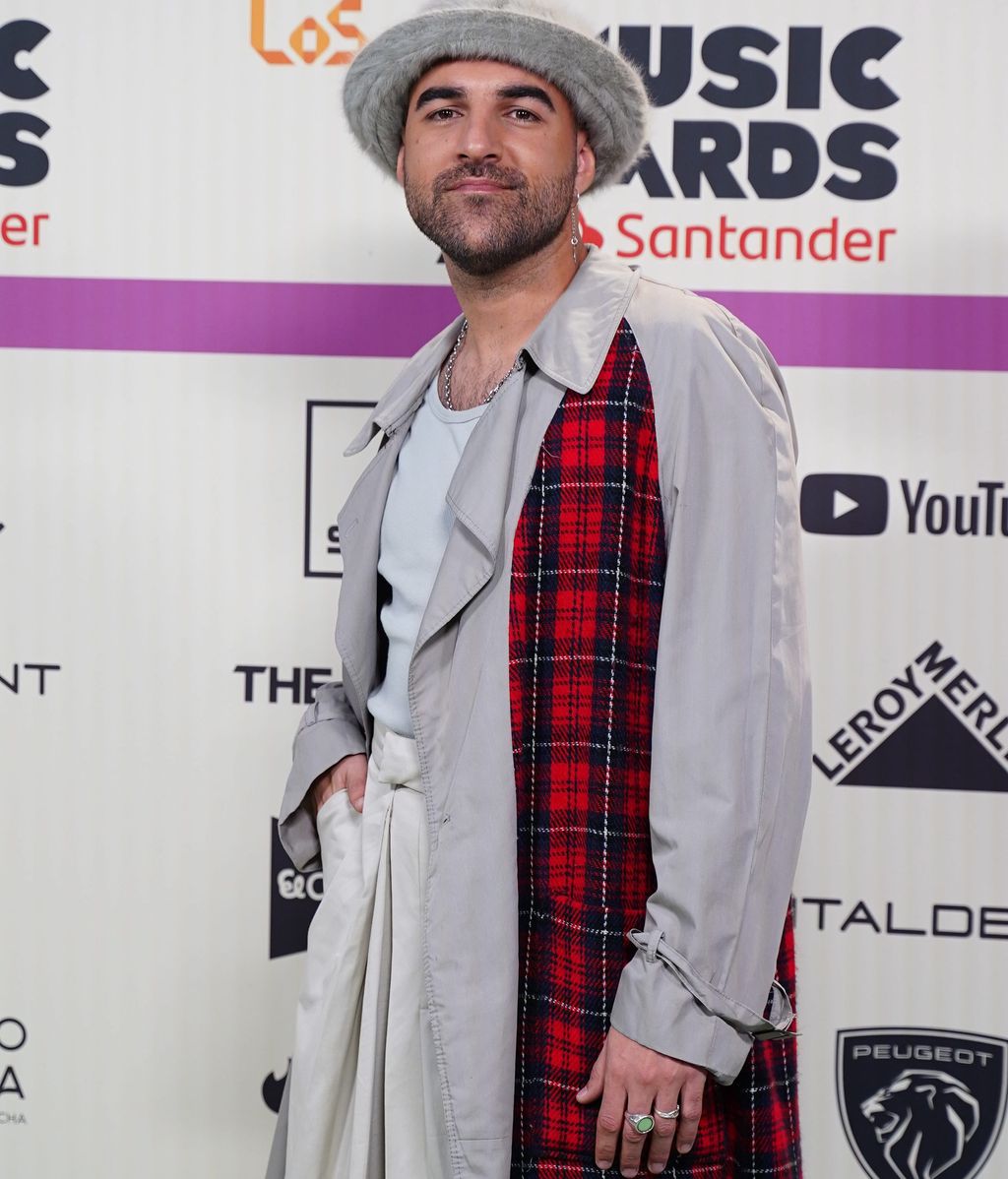 Nil Moliner, en Los40 Music Awards Santander 2023