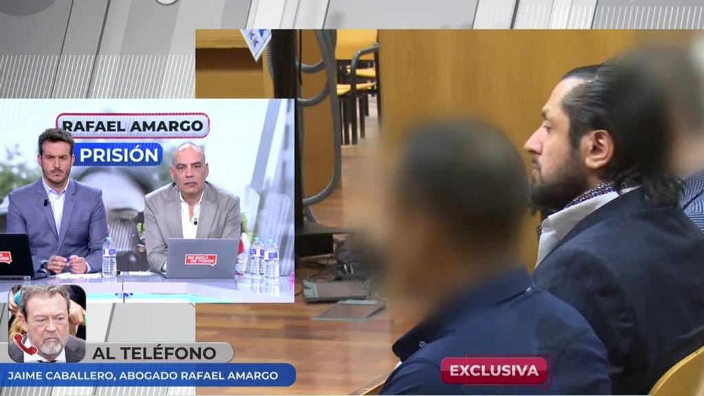 El abogado de Rafael Amargo se pronuncia sobre su inminente ingreso en prisión