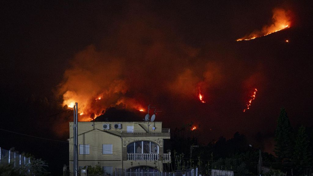 Barajan el factor humano como principal hipótesis del origen del incendio en Montitxelvo, Valencia