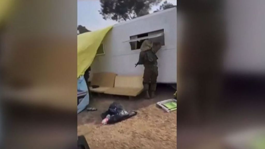 Las escalofriantes imágenes captadas por un policía israelí al acudir al Festival de Música Nova en busca de supervivientes