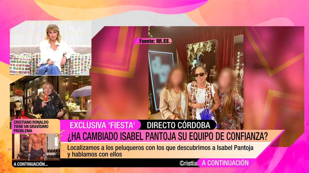 Isabel Pantoja no despide a su equipo por miedo a lo que puedan contar de ella Fiesta 2023 Programa 125