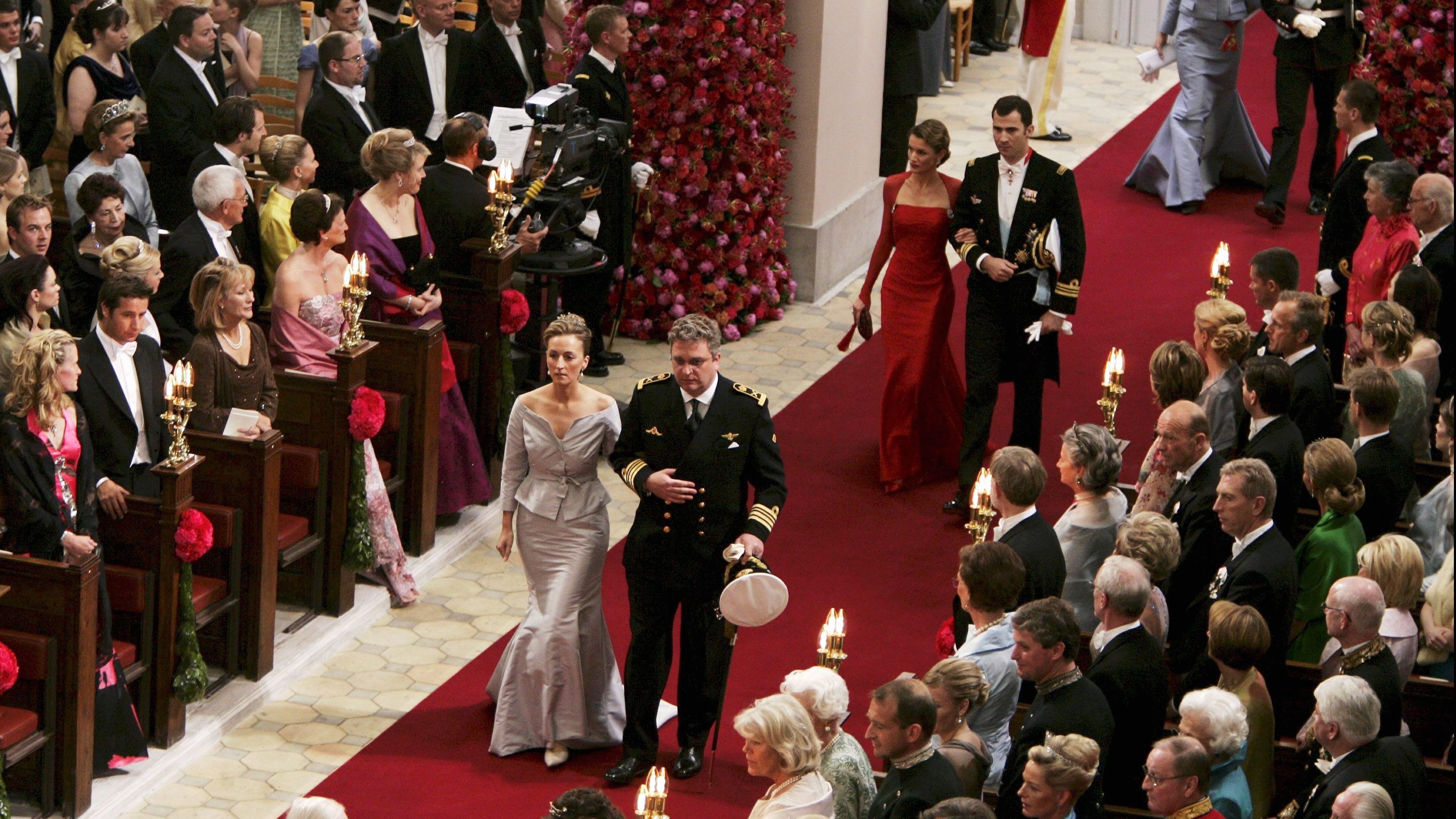 El enlace fue la 'puesta de largo' de Letizia ante las monarquías europeas